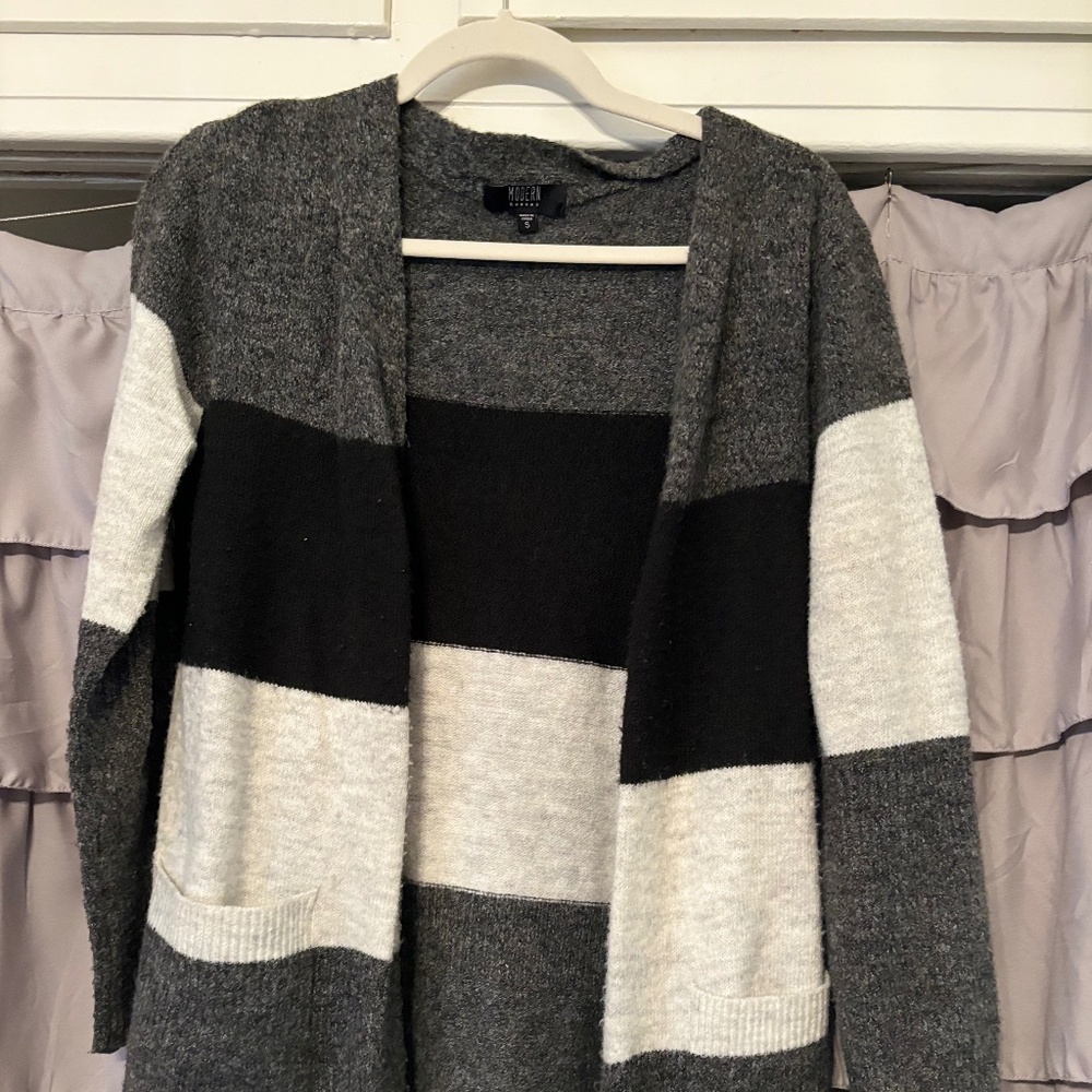 Gray Cardigan